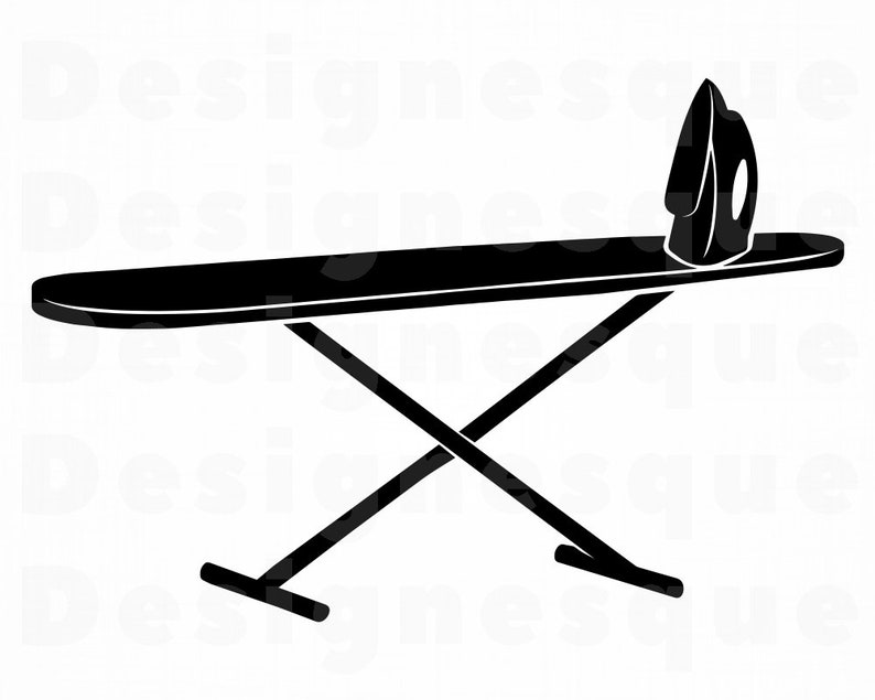 Ironing Board SVG Laundry Svg Ironing Board Clipart Ironing Etsy