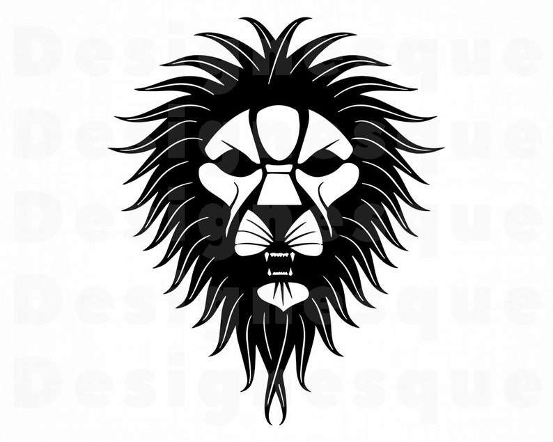 Download Lion 19 SVG Lion Svg Lion Clipart Lion Files for Cricut | Etsy