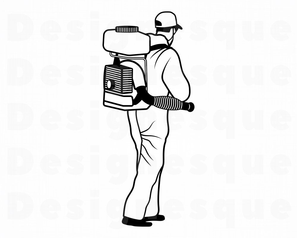 Pest Control 2 SVG Insecticide Sprayer Svg Pest Control Etsy