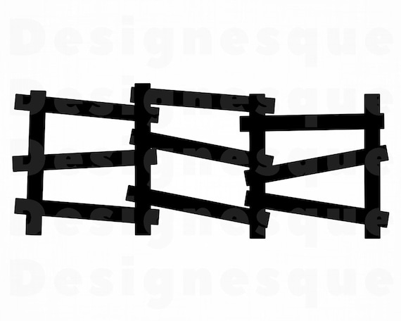 Fence Svg 2 Ranch Farm Clipart Fence Svg 2 Ranch Farm, Black Fence Farm