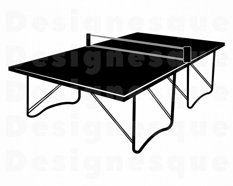 Ping Pong Table SVG Ping Pong Svg Table Tennis Svg Ping Etsy