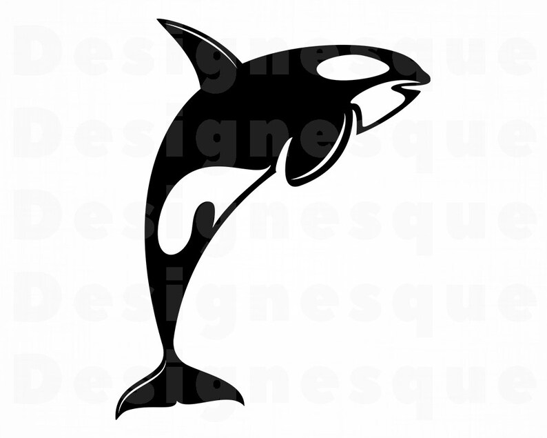 Download Killer Whale 2 SVG Orca SVG Killerwal Clipart Clipart | Etsy