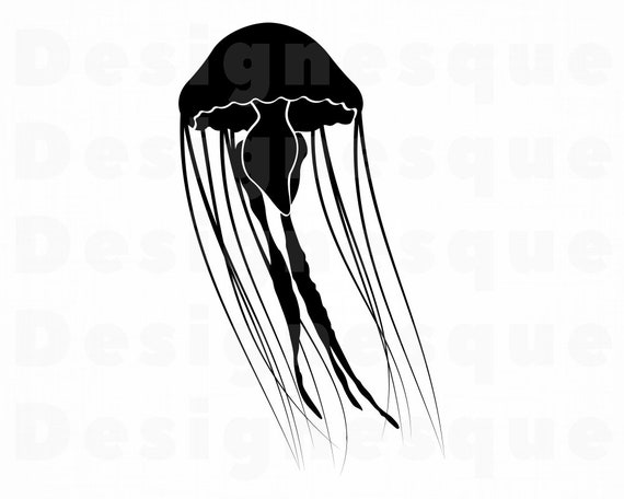 Download Jellyfish 2 Svg Jellyfish Svg Nautical Svg Jellyfish Etsy
