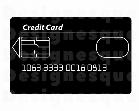 Download Credit Card Svg Money Svg Credit Card Clipart Credit Card Files For Cricut Credit Card Cut