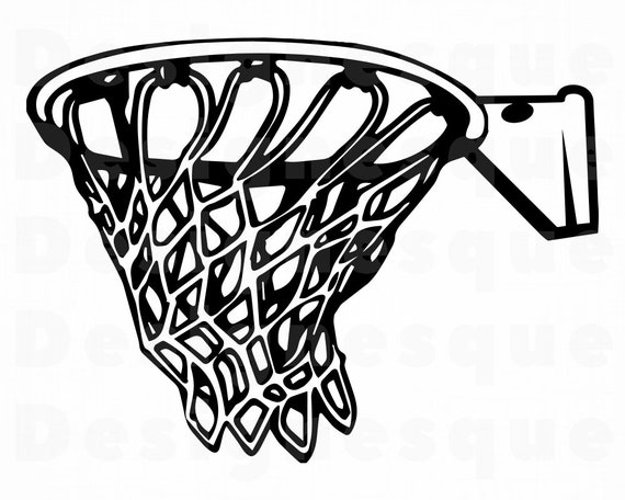Download Basketball Hoop 4 Svg Basketball Net Svg Basketball Hoop Etsy