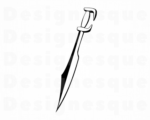 Sword 5 Svg Sword Svg Sword Clipart Sword Files For Etsy