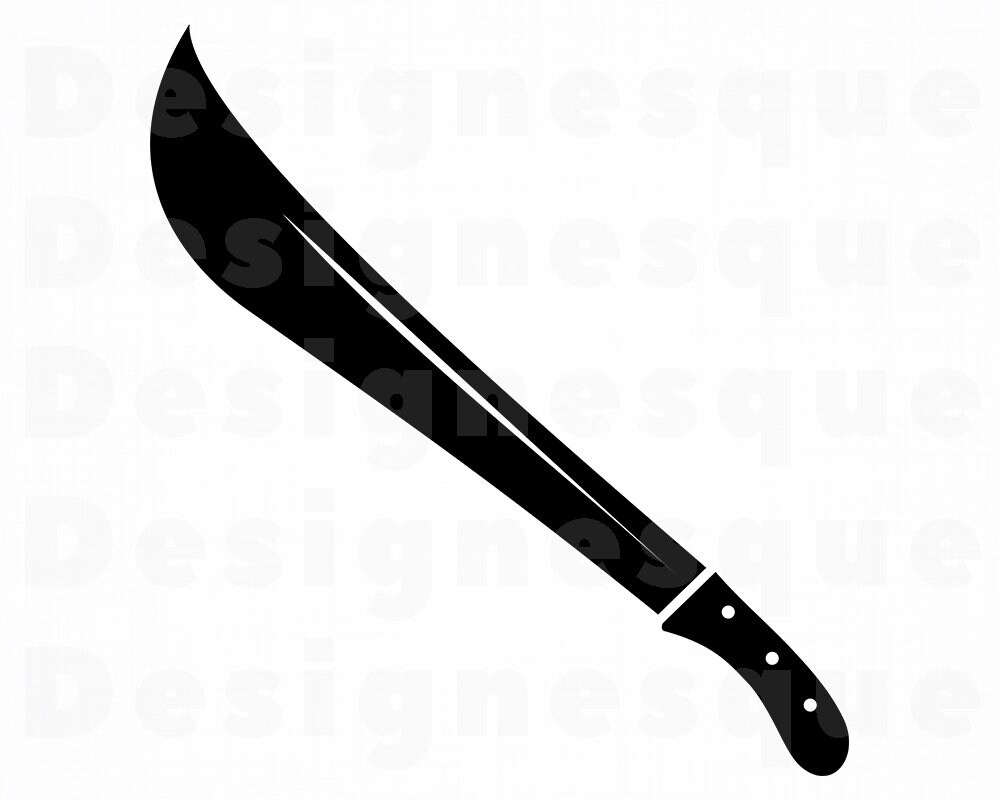 Machete SVG Sword Svg Knife Svg Machete Clipart Machete Etsy