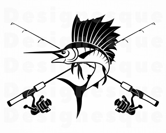 Download Sailfish Fishing Svg Fishing Logo Svg Fish Svg Fishing Clipart Fishing Files For Cricut Cut Files