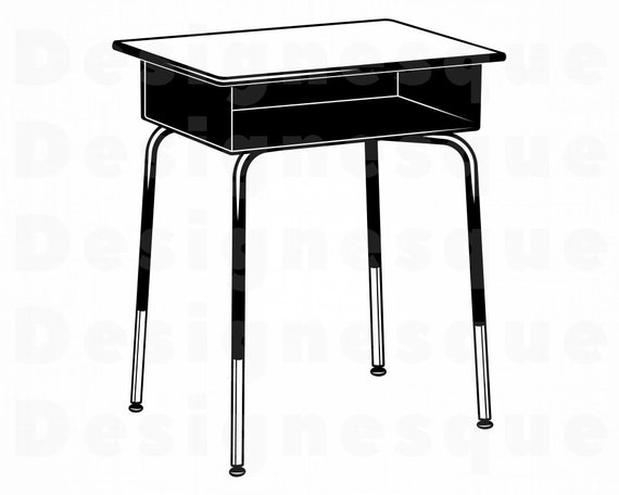 School Desk 3 Svg School Svg Student Svg School Desk Etsy