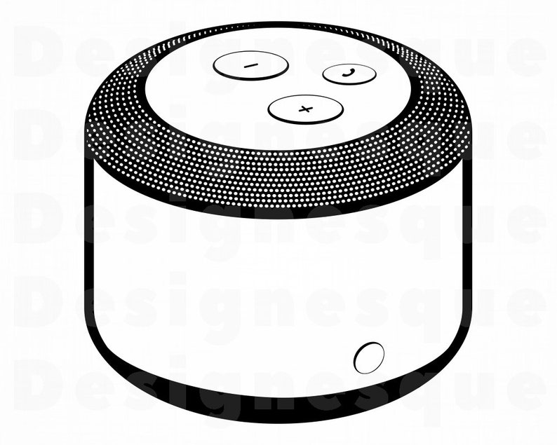 Download Voice Assistant SVG Home Speaker Svg Voice Assistant | Etsy