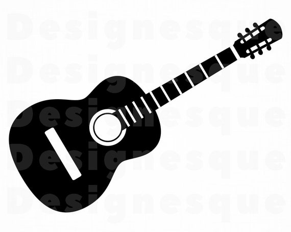 Download Guitar Svg Guitar Clipart Guitar Files For Cricut Guitar Etsy