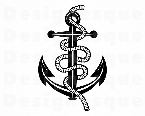 Download Anchor 4 Svg Anchor Svg Nautical Svg Anchor Clipart Etsy