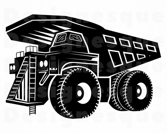Haul Truck 3 SVG Heavy Equipment Haul Truck Clipart Haul | Etsy