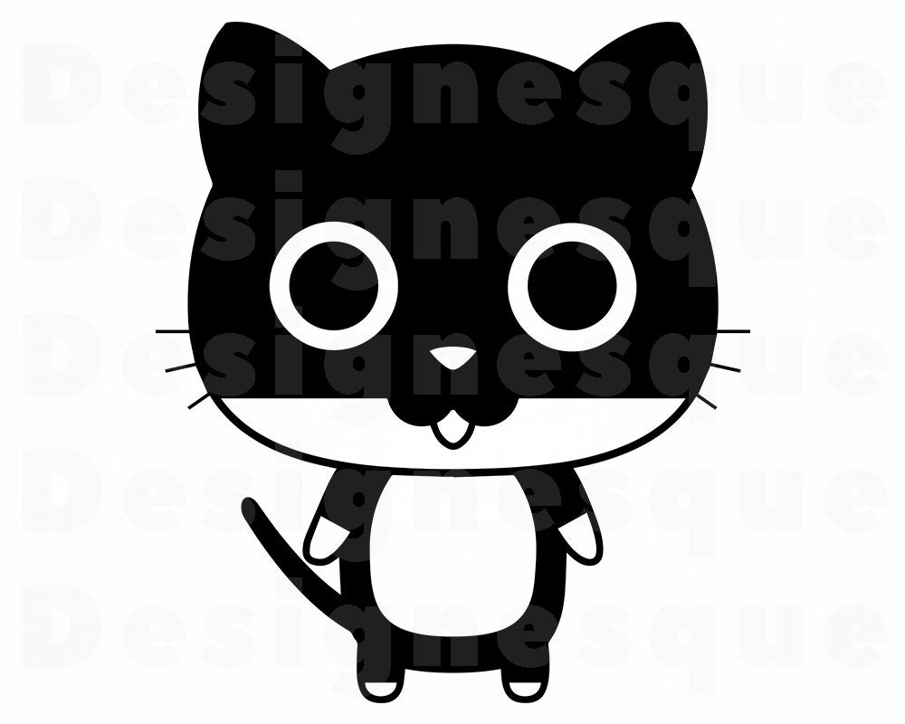 Free Free 99 Cute Cat Face Svg Free SVG PNG EPS DXF File