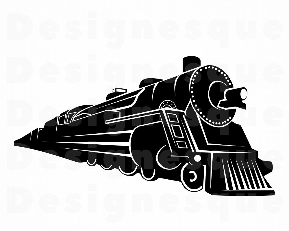 Download Train 8 SVG Train Svg Steam Engine Locomotive Train | Etsy