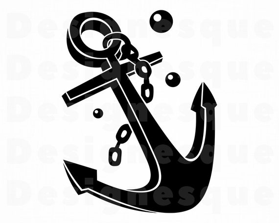Anchor 9 Svg Anchor Svg Nautical Svg Anchor Clipart Etsy