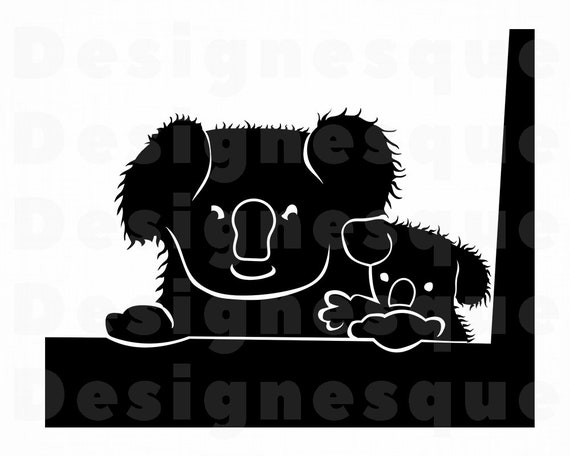 Download Koala Mama Baby Svg Koala Svg Koala Bear Svg Koala Etsy