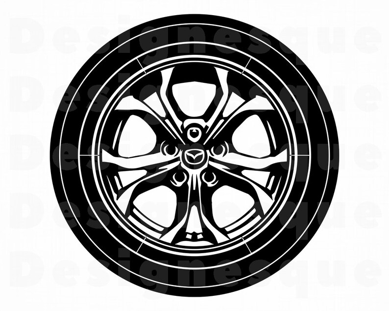 Wheel 2 SVG Wheel Svg Car Tire Svg Wheel Clipart Wheel | Etsy