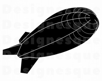 Zeppelin Silhouette Etsy