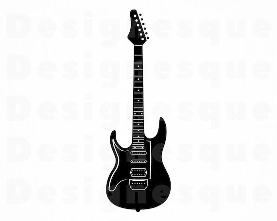 Download Electric Guitar Svg Guitar Svg Electric Guitar Clipart Etsy