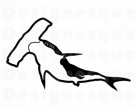 Free Free Hammerhead Shark Svg 162 SVG PNG EPS DXF File