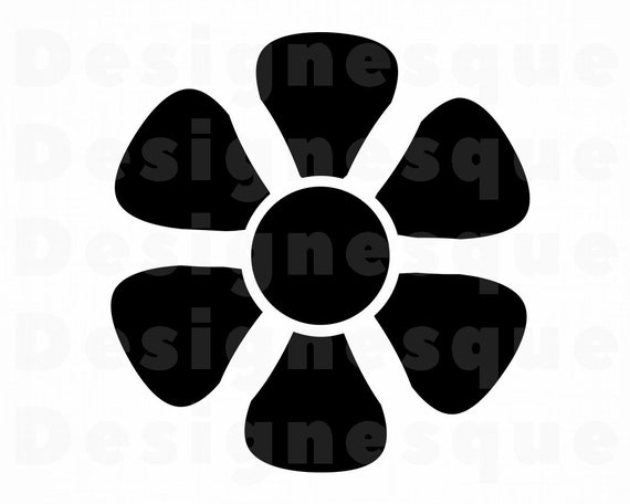 Blume Form Svg Blume Form Clipart Blume Shape Dateien Fur Etsy