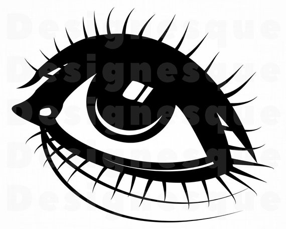 Download Eye 2 Svg Eye Svg Eyelid Svg Eyelash Svg Eye Clipart Eye Etsy