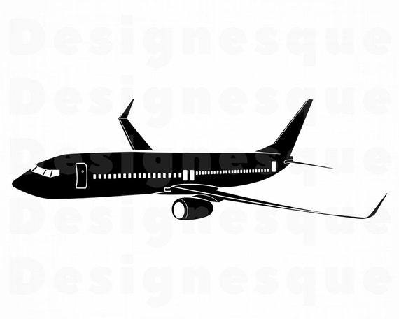 Download Airplane 6 Svg Airplane Svg Aircraft Svg Airplane Clipart Etsy