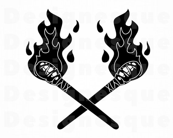 Torch Logo Svg Torch Svg Fire Svg Torch Clipart Torch Etsy