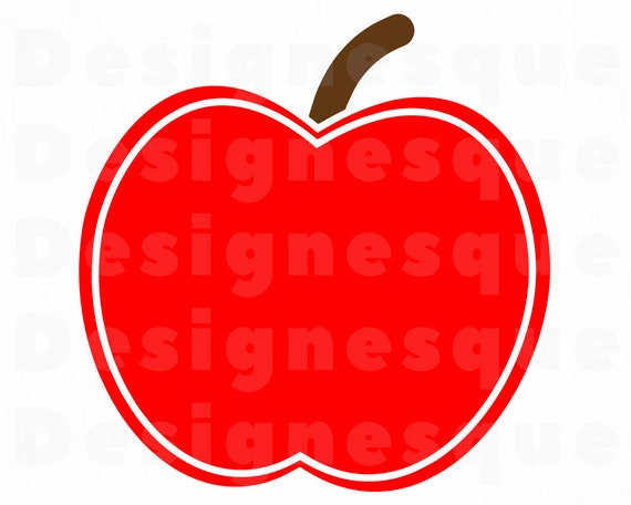 Download Red Apple 3 Svg Apple Svg Red Apple Clipart Red Apple Etsy