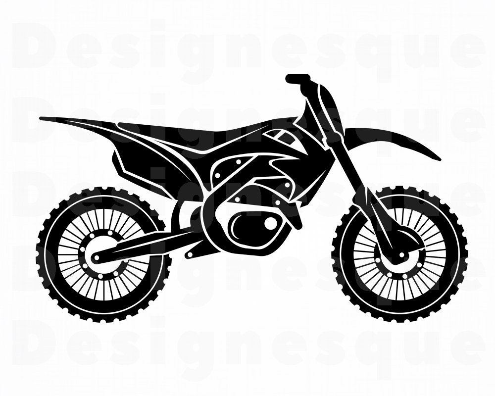 Dirt Bike #3 SVG, Dirt Bike SVG, Motocross Svg, Dirt Bike Clipart, ...