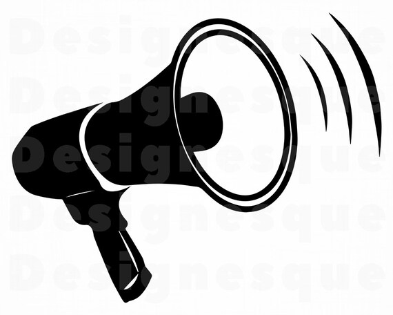 Download Bullhorn 3 Svg Bullhorn Svg Megaphone Svg Bullhorn Clipart Bullhorn Files For Cricut Bullhorn Cut Files
