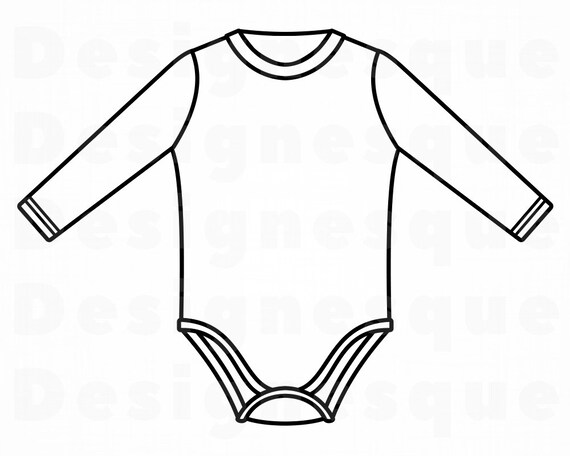 Download Baby Onesie Svg Baby Svg Toddler Svg Baby Onesie Clipart Etsy