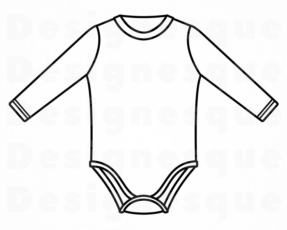Free Free 219 Silhouette Baby Onesie Svg SVG PNG EPS DXF File