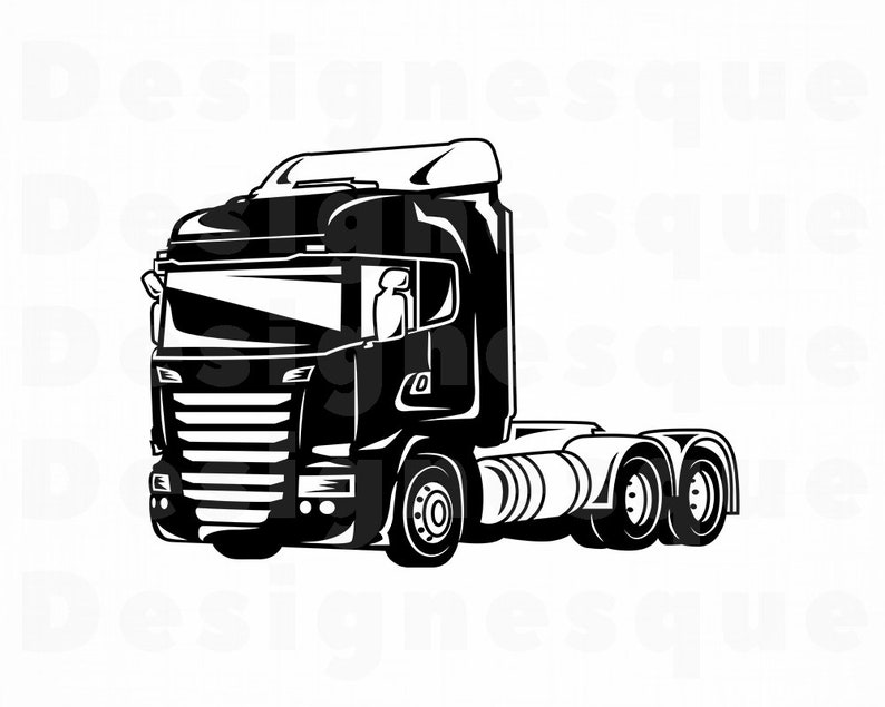 Download Truck Driver 3 SVG Truck SVG 18 Wheeler Trucker Truck | Etsy
