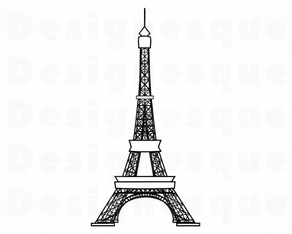 Download Eiffel Tower Clipart Paris Svg Cut File