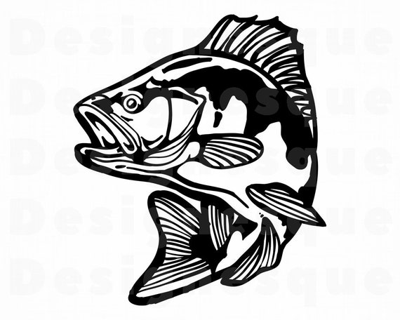 Free Free 295 Bass Svg Fish SVG PNG EPS DXF File