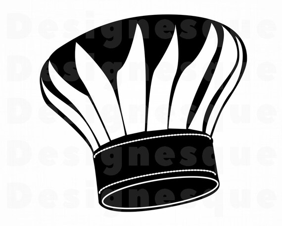 Download Chef Hat 8 Svg Chef Svg Cook Svg Chef Hat Clipart Chef Etsy