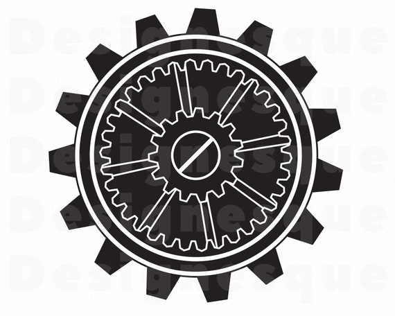 Steampunk Gear Svg Steampunk Gear Clipart Steampunk Gear Etsy
