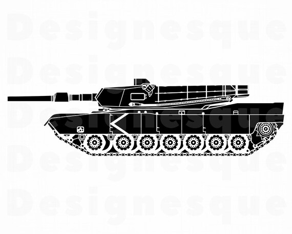 Tank Svg Military Army War Tank Clipart Tank Files For Etsy