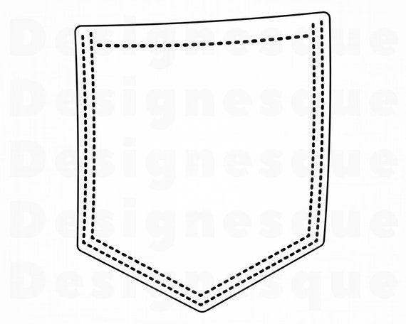 Download Pocket Outline Svg Png Dxf Eps