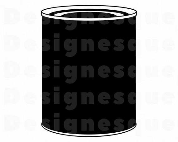 Canned Food Svg Tomato Sauce Can Tin Can Svg Can Svg Tin Etsy