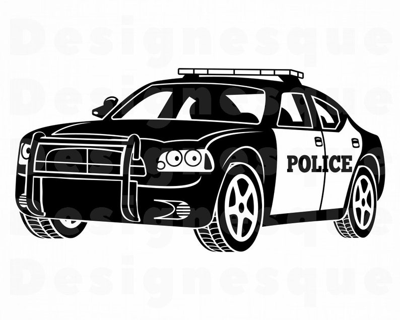 Download Police Car 2 SVG Police Car SVG Police SVG Police Clipart ...