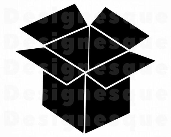 Open Box 2 Svg Box Svg Moving Svg Storage Svg Box Etsy