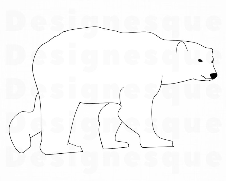 polar-bear-outline-svg-polar-bear-svg-bear-svg-polar-bear-etsy