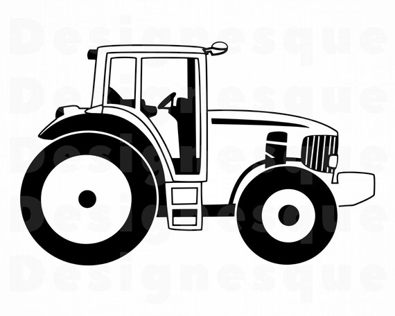Download Tractor 3 Svg Farm Tractor Svg Tractor Clipart Tractor Etsy