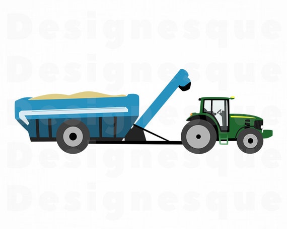 Download Combine Harvester Clipart Grain Svg Farm Svg Harvesting Etsy