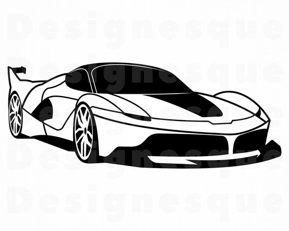 Download Sports Car 7 Svg Luxury Car Svg Racing Car Svg Sports Car Etsy