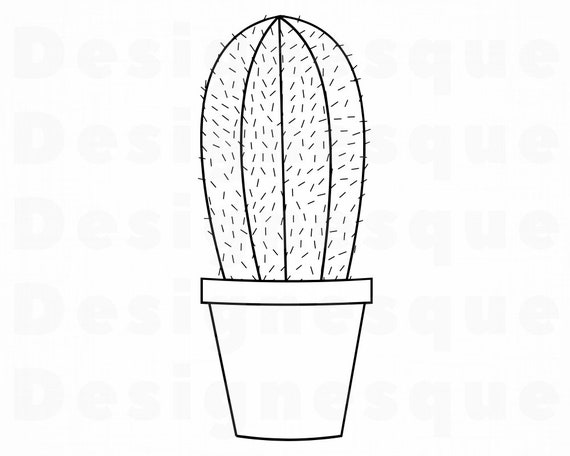 Free Free Cactus Outline Svg 889 SVG PNG EPS DXF File