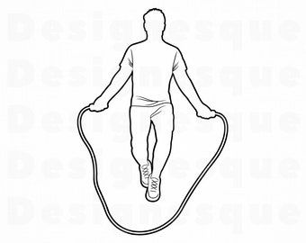 Jump Rope Clipart Etsy